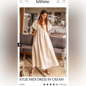 New Kylie Böhme Dress in Beige